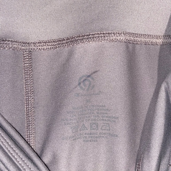 champion grey/lavender cropped leggings - Picture 4 of 4